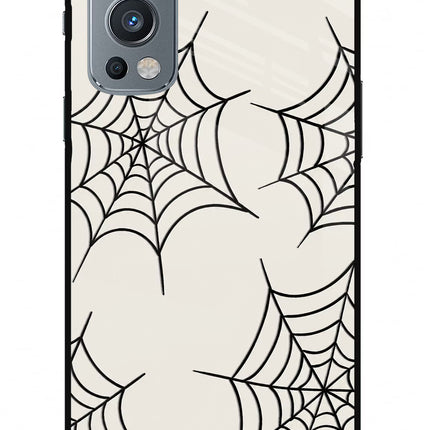 Spider Web OnePlus Nord 2 5G Glass Case
