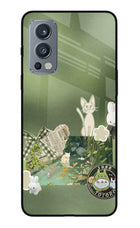Aesthetic anime OnePlus Nord 2 5G Glass Case