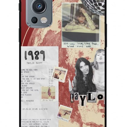 Taylor Swift OnePlus Nord 2 5G Glass Case