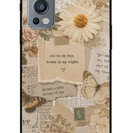 Vintage case OnePlus Nord 2 5G Glass Case