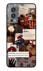 Zodiac Aries OnePlus Nord 2 5G Glass Case