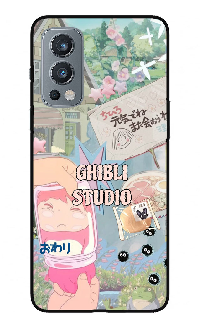 Studio Ghibli OnePlus Nord 2 5G Glass Case