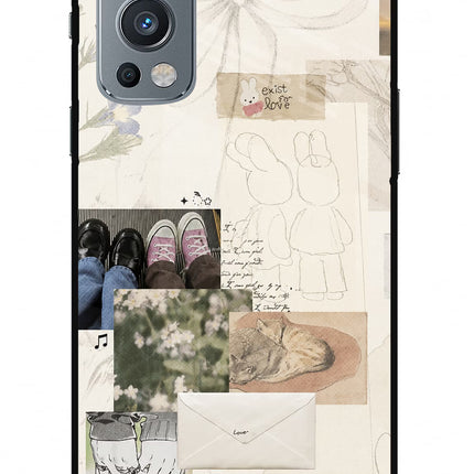 Soft Aesthetic OnePlus Nord 2 5G Glass Case