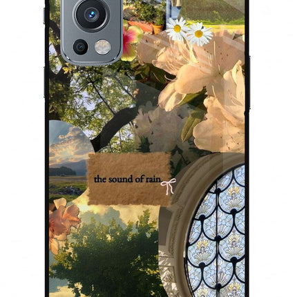 Rain OnePlus Nord 2 5G Glass Case