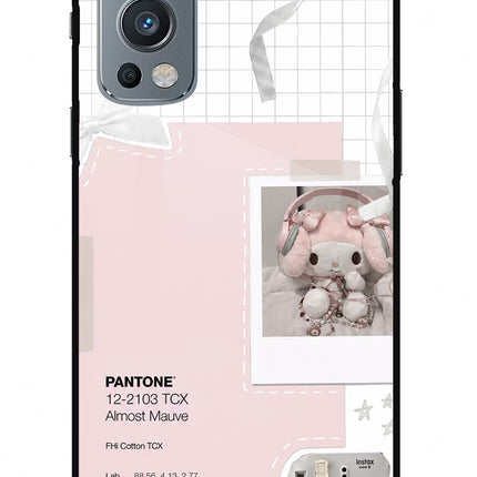 Pantone Asthetic OnePlus Nord 2 5G Glass Case