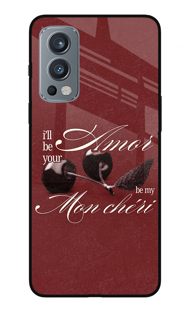 Velvet Cherry OnePlus Nord 2 5G Glass Case