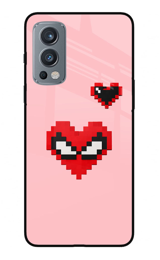 Gwen Heart OnePlus Nord 2 5G Glass Case