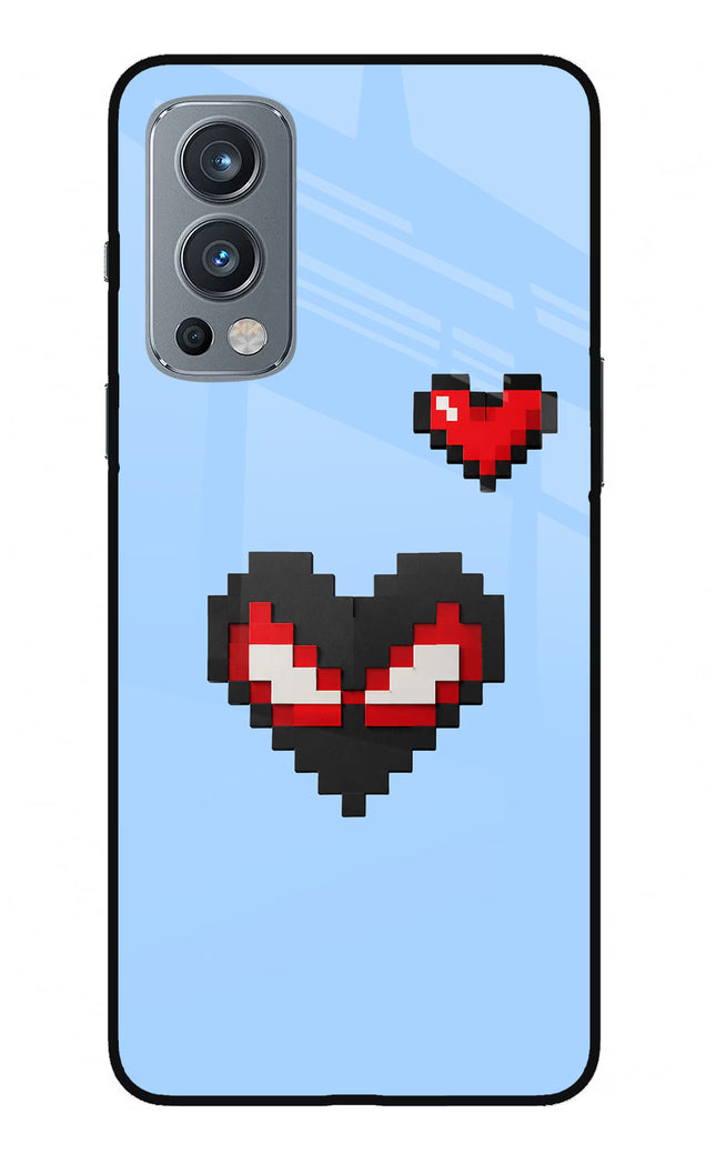 Peter Heart OnePlus Nord 2 5G Glass Case