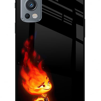Ember Flame OnePlus Nord 2 5G Glass Case