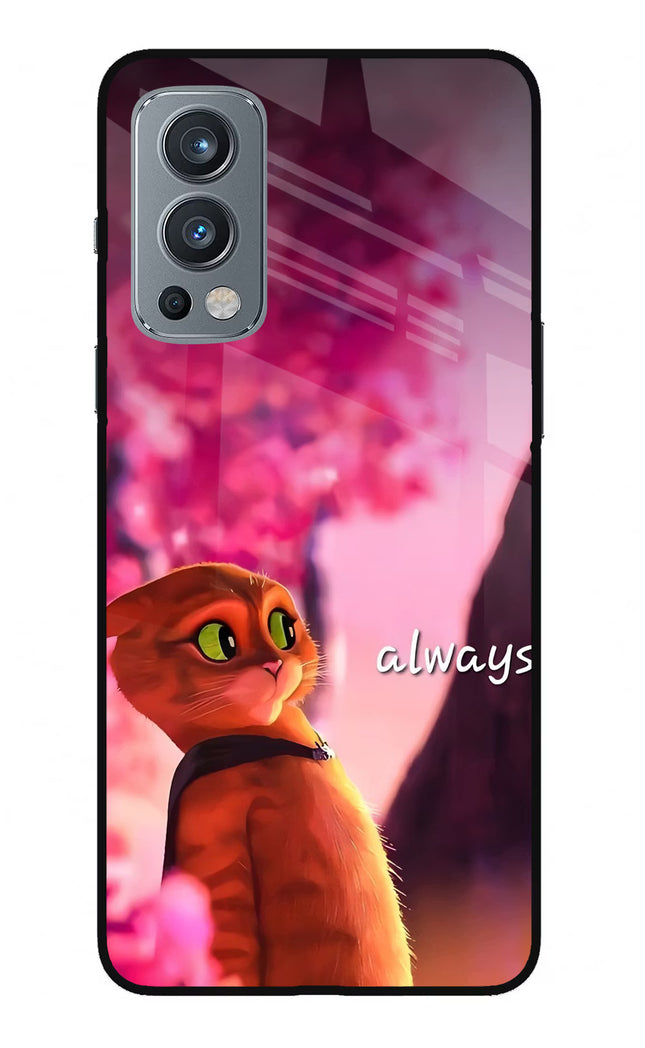 Always Cat OnePlus Nord 2 5G Glass Case