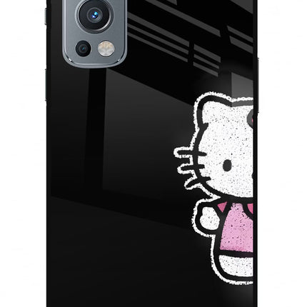 Kitty Charm OnePlus Nord 2 5G Glass Case