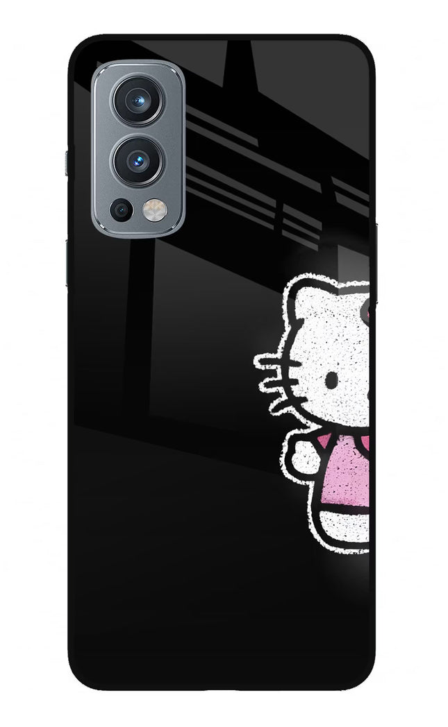 Kitty Charm OnePlus Nord 2 5G Glass Case