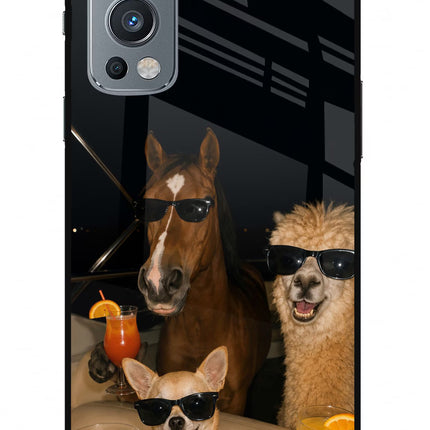 Party Squad OnePlus Nord 2 5G Glass Case