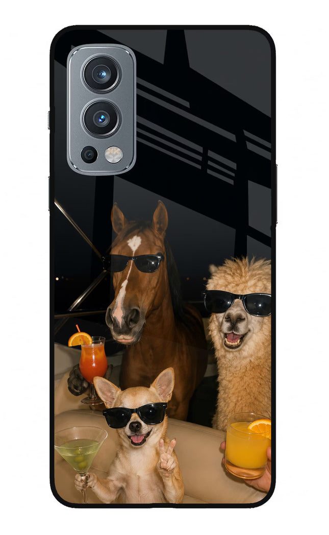 Party Squad OnePlus Nord 2 5G Glass Case