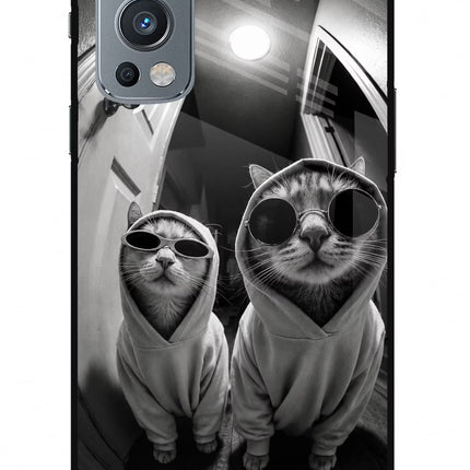 Hood Cats OnePlus Nord 2 5G Glass Case