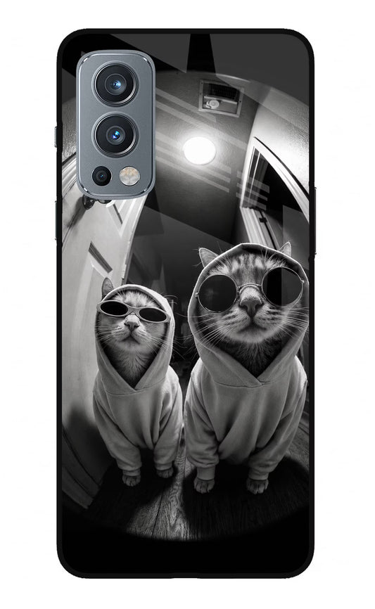 Hood Cats OnePlus Nord 2 5G Glass Case