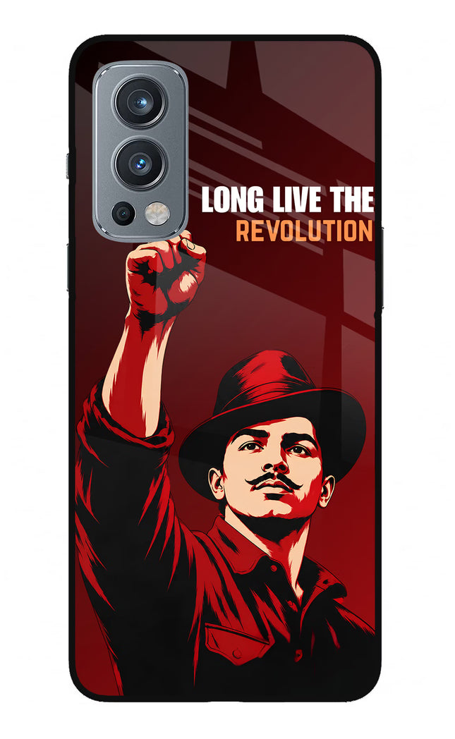 Bhagat Singh Revolution OnePlus Nord 2 5G Glass Case