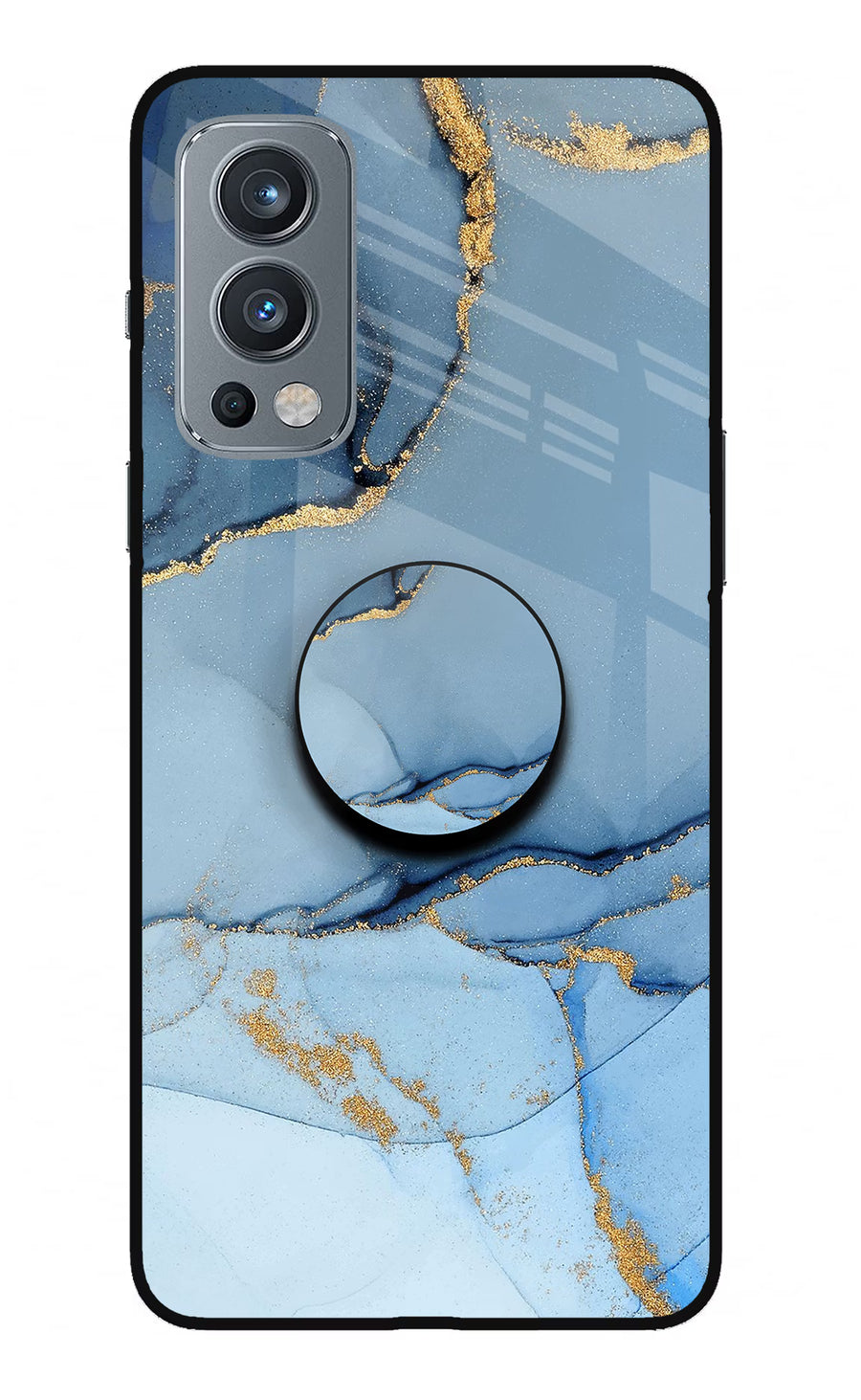 Blue Marble OnePlus Nord 2 5G Pop Case, Glass case