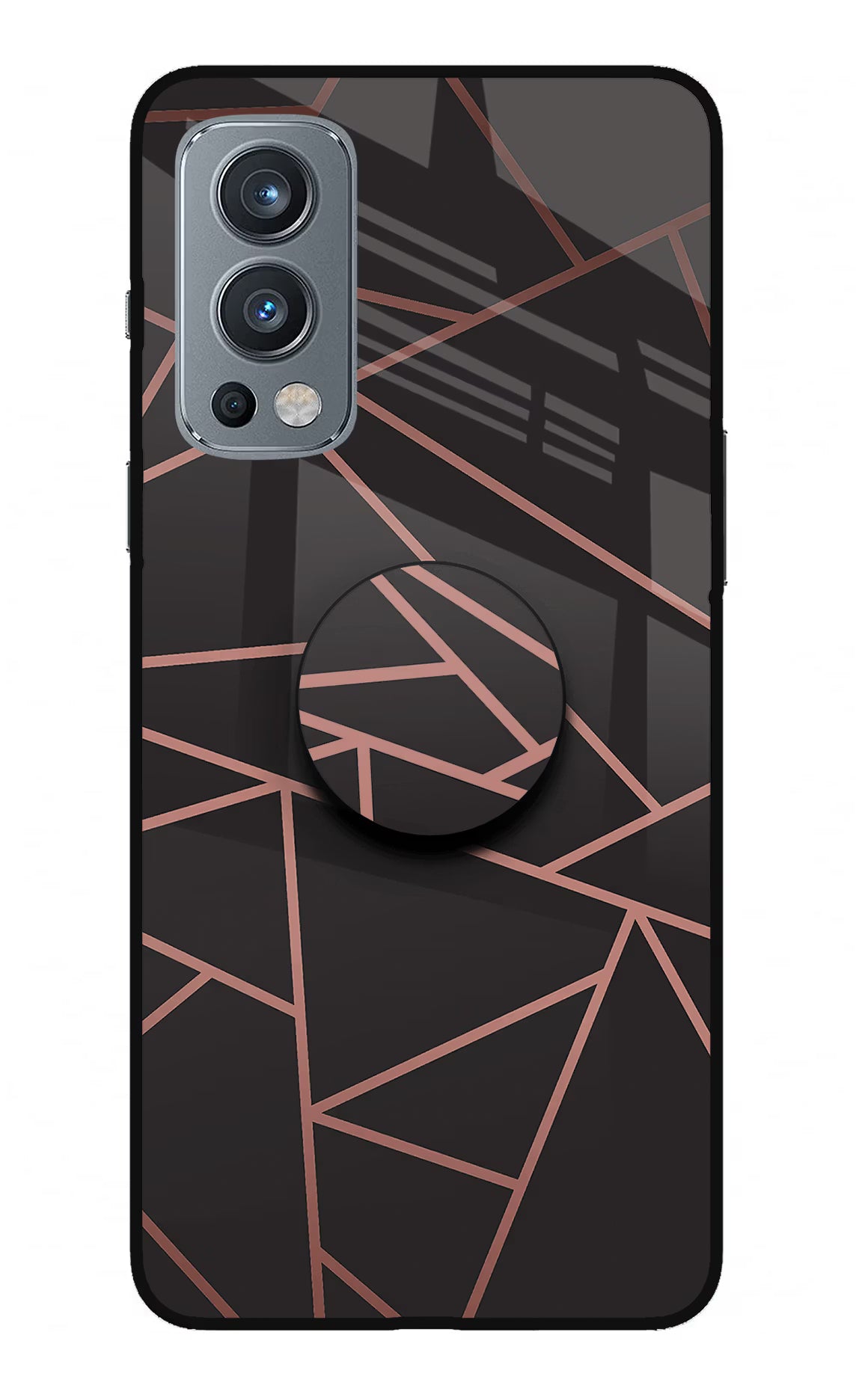 Geometric Pattern OnePlus Nord 2 5G Pop Case by Casekaro