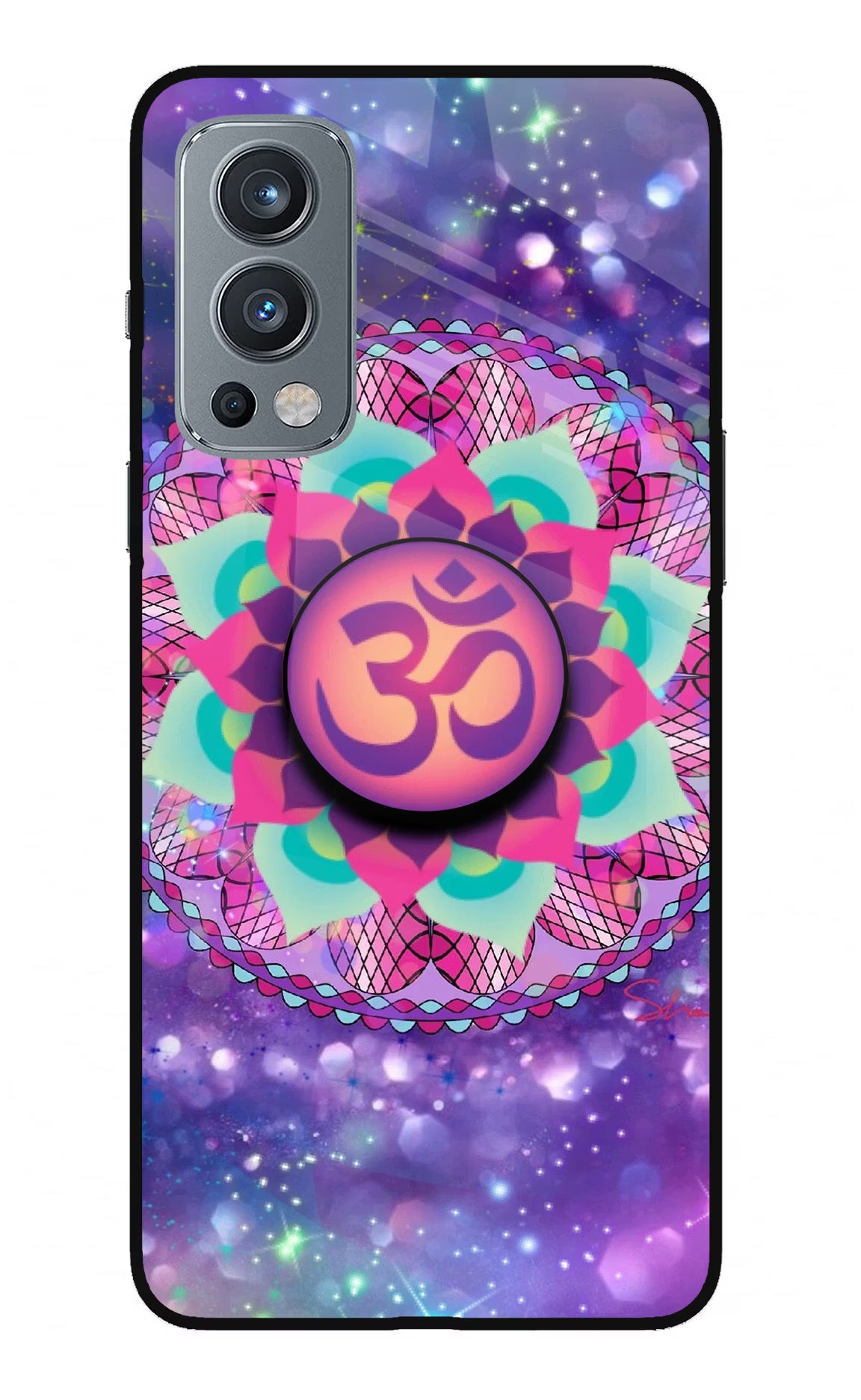 Om Purple OnePlus Nord 2 5G Pop Case by Casekaro