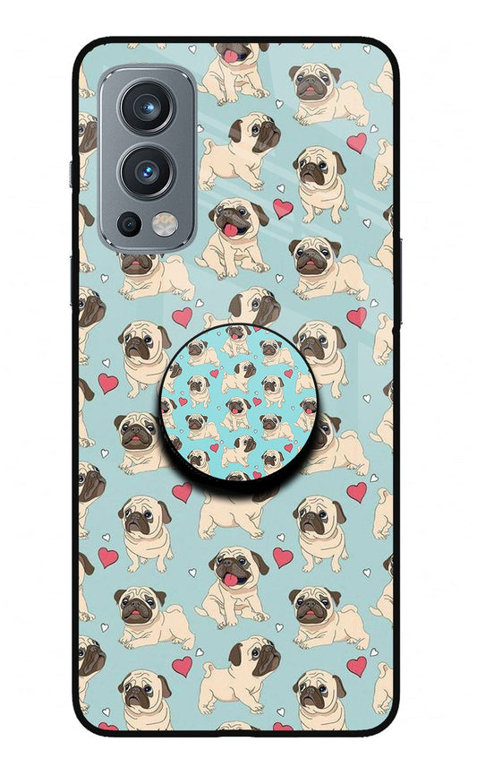 Pug Dog OnePlus Nord 2 5G Glass Case