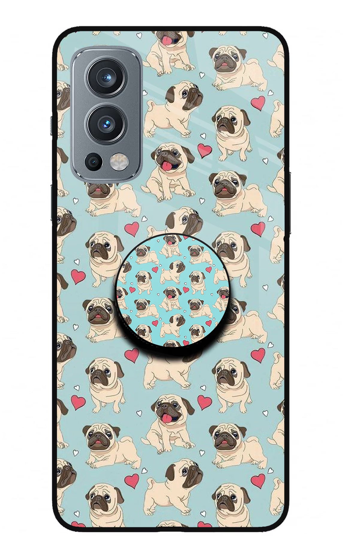 Pug Dog OnePlus Nord 2 5G Pop Case by Casekaro