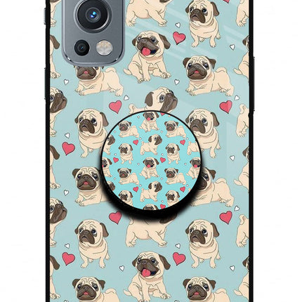 Pug Dog OnePlus Nord 2 5G Glass Case