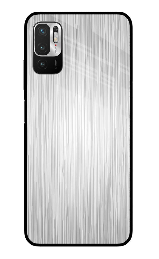 Wooden Grey Texture Redmi Note 10T 5G Glass Case