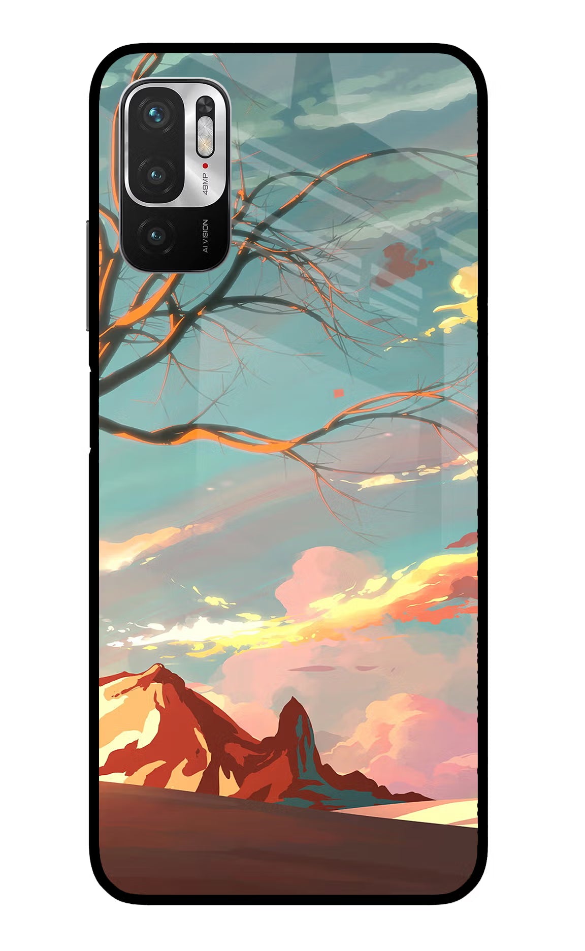 Scenery Redmi Note 10T 5G Glass Case