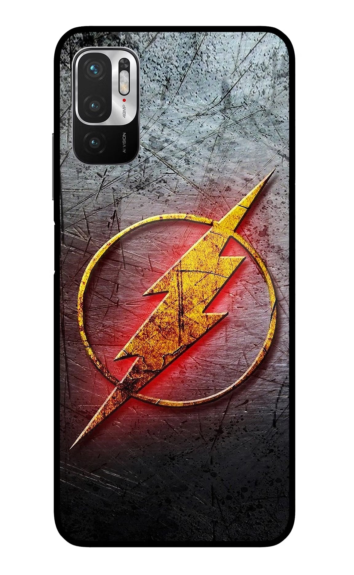 Flash Redmi Note 10T 5G Glass Case Back Cover by Casekaro