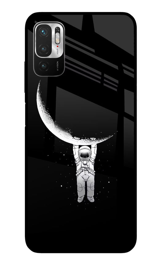 Moon Space Redmi Note 10T 5G Glass Case