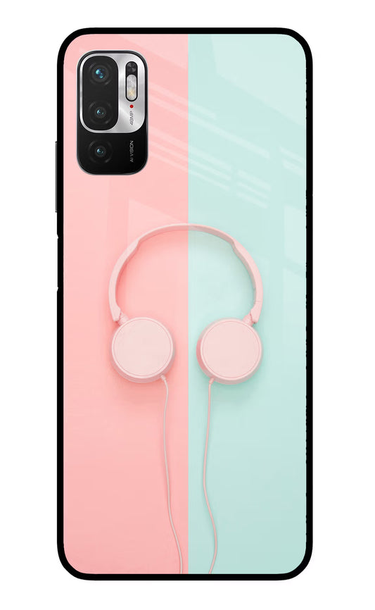 Music Lover Redmi Note 10T 5G Glass Case