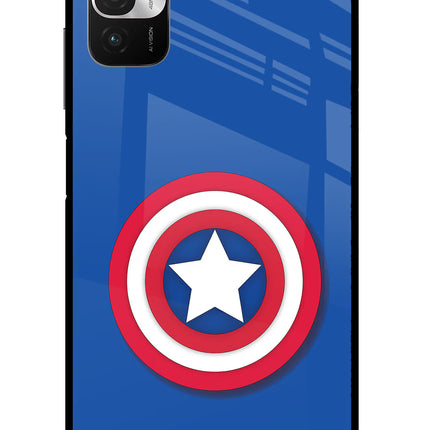 Shield Redmi Note 10T 5G Glass Case Back Cover by Casekaro