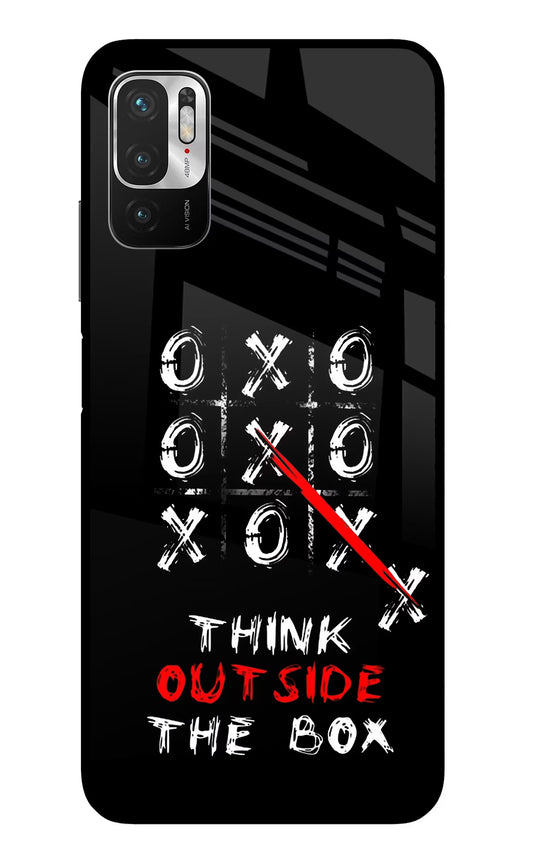 Think out of the BOX Redmi Note 10T 5G Glass Case
