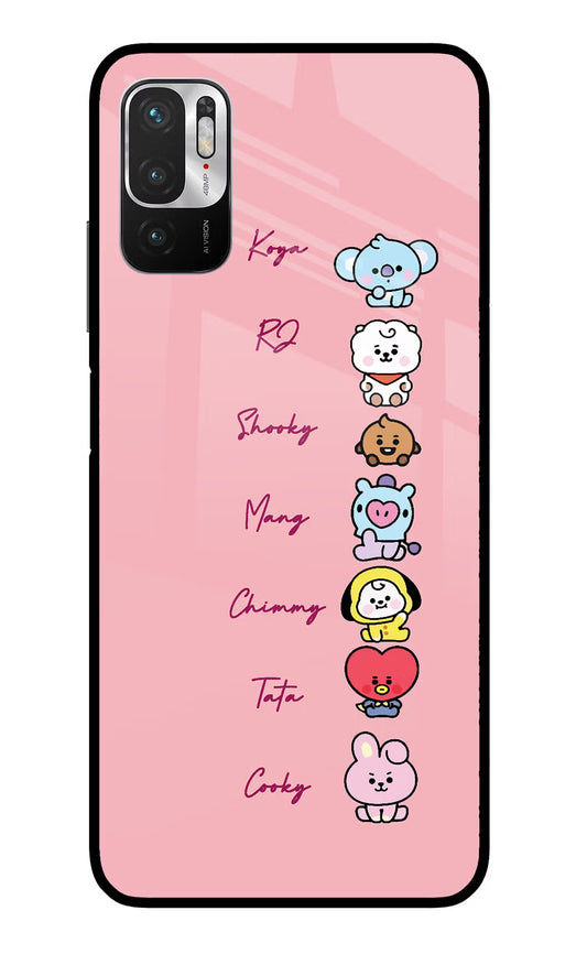 BTS names Redmi Note 10T 5G Glass Case