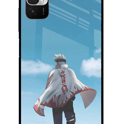 Kakashi Redmi Note 10T 5G Glass Case Back Cover by Casekaro