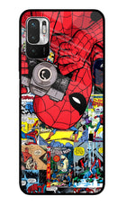 Spider Man Redmi Note 10T 5G Glass Case