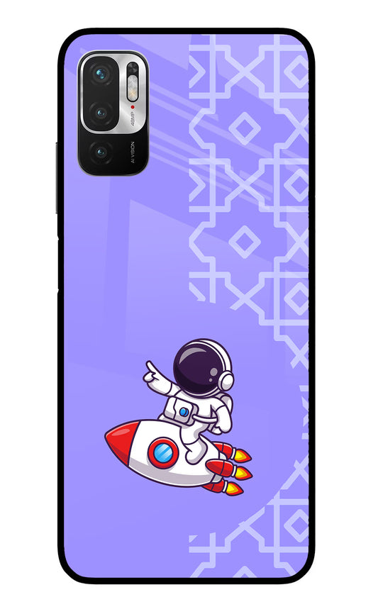 Cute Astronaut Redmi Note 10T 5G Glass Case