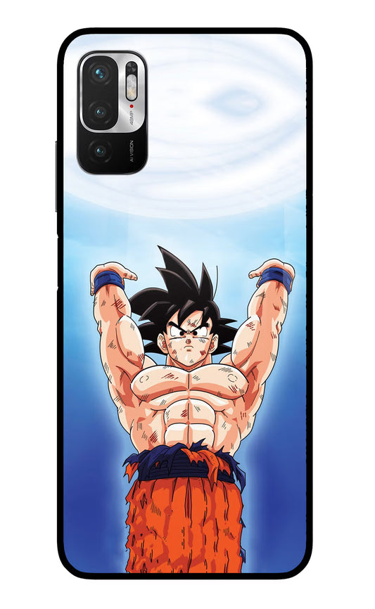 Goku Power Redmi Note 10T 5G Glass Case