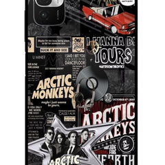 Arctic Monkeys Redmi Note 10T 5G Glass Case