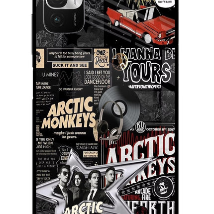 Arctic Monkeys Redmi Note 10T 5G Glass Case