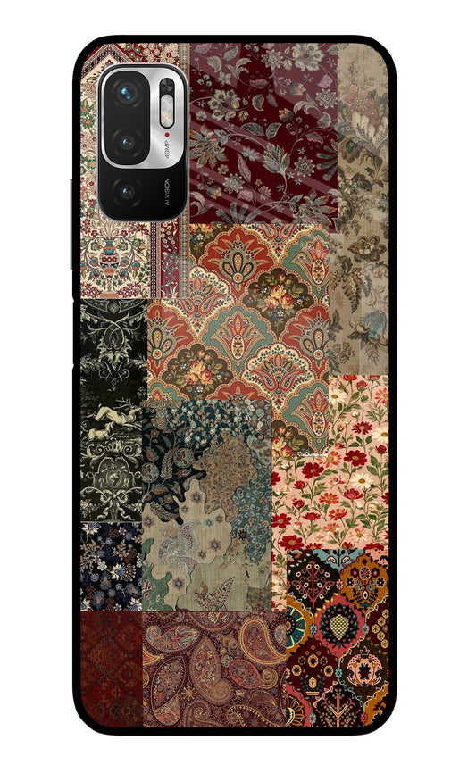 Desi Print Redmi Note 10T 5G Glass Case