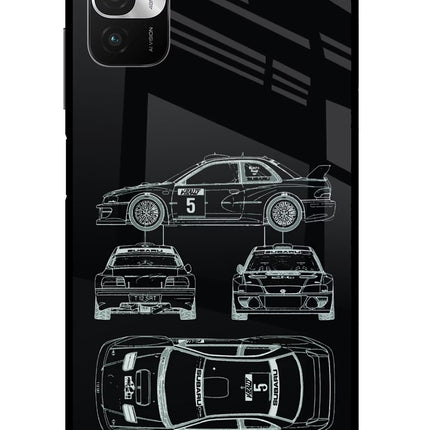 WRC'99 Redmi Note 10T 5G Glass Case