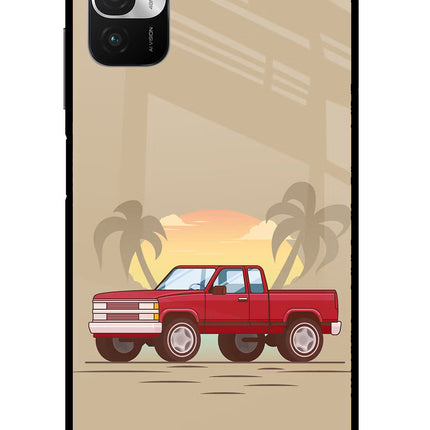 Desert Classic Drive Redmi Note 10T 5G Glass Case
