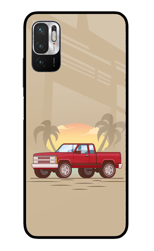 Desert Classic Drive Redmi Note 10T 5G Glass Case