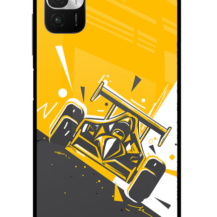 Track King Redmi Note 10T 5G Glass Case