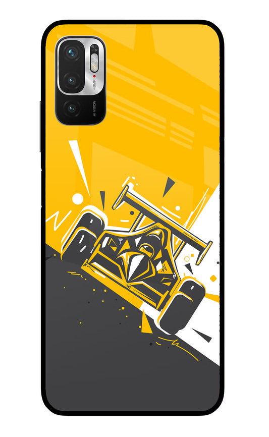 Track King Redmi Note 10T 5G Glass Case