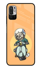 Undead Biker Redmi Note 10T 5G Glass Case