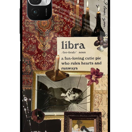 Libra Zodiac Redmi Note 10T 5G Glass Case