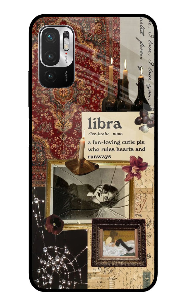Libra Zodiac Redmi Note 10T 5G Glass Case